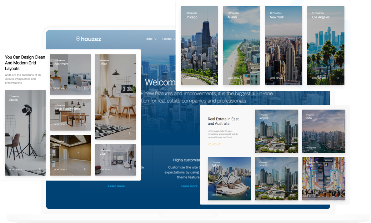 real estate wp template